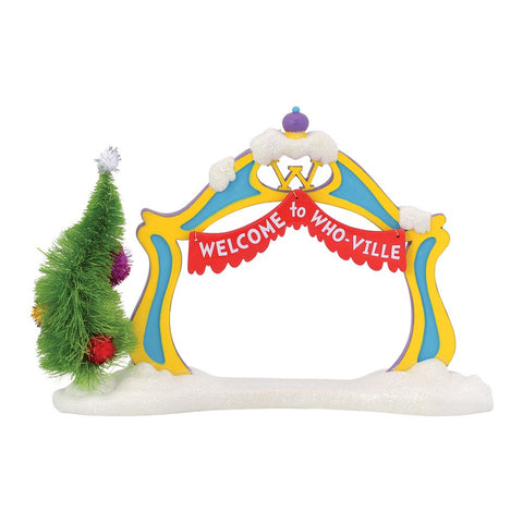 The Grinch Archway - The Grinch Village by D56
