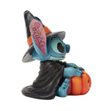 Stitch Witch with Jack-O-Lantern Figurine Disney Traditions