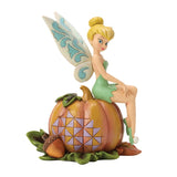 Tinkerbell on Pumpkin Figurine by Disney Traditions