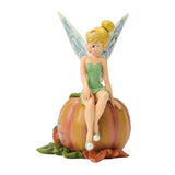 Tinkerbell on Pumpkin Figurine by Disney Traditions