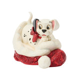 101 Dalmatian Santa Hat Figurine by Disney Traditions