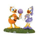 Donald and Daisy Halloween Figurine - Disney Village by D56