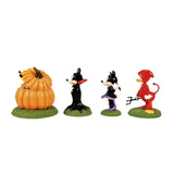 Ready For Tricks & Treats (Set of 4) - Disney Village by D56