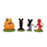 Ready For Tricks & Treats (Set of 4) - Disney Village by D56