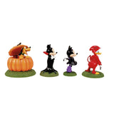 Ready For Tricks & Treats (Set of 4) - Disney Village by D56
