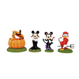 Ready For Tricks & Treats (Set of 4) - Disney Village by D56