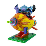 Stitch Rocket Ship Figurine by Disney Britto