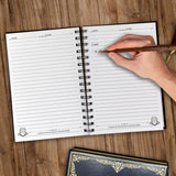 Harry Potter A5 Wiro Notebook - Hogwarts Shield
