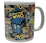 Doctor Who Comic Book Cover Mug