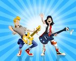 NECA 6" Scale Action Figure Toony Classics 2 Pack Bill & Ted