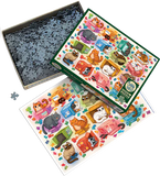 Cats vs. Puzzles 1000 piece Jigsaw