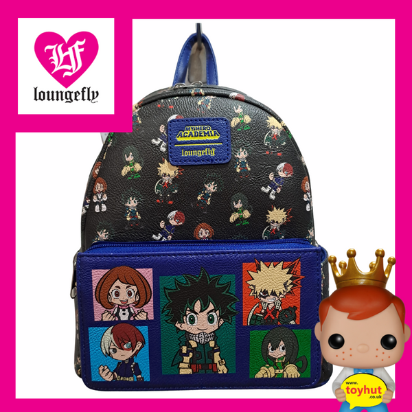 LOUNGEFLY MY HERO ACADEMIA MINI BACKPACK Toy Hut