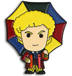 Doctor Who Hero Collector Pin Badge 6th Doctor with Umbrella