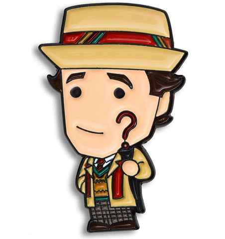 Doctor Who Hero Collector Pin Badge 7th Doctor with Umbrella