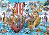Doodle Town: Viking Voyage (1000 pieces)