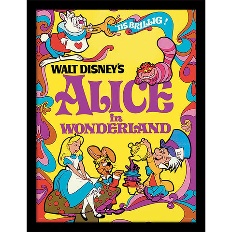 ALICE IN WONDERLAND (1974) FRAMED PICTURE