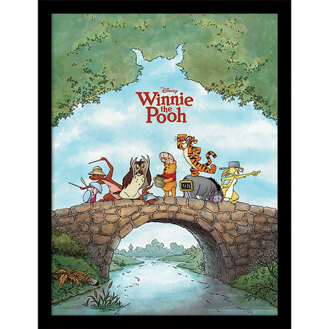 WINNIE THE POOH FRAMED PICTURE