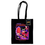 STEVEN RHODES (PORTAL TO THE CAT DIMENSION) BLACK TOTE BAG