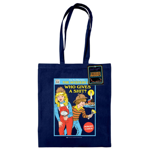 STEVEN RHODES (THE MYSTERY)FRENCH NAVY TOTE BAG