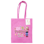 HARRY POTTER (I HOPE THERE'S PUDDING) CLASSIC PINK TOTE BAG