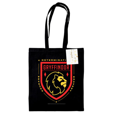 HARRY POTTER (GRYFFINDOR FAN FLYER) BLACK TOTE BAG