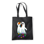 BENJIMOJI (HUNGRY GHOST) BLACK TOTE BAG