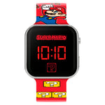 Nintendo Super Mario Printed Strap LED Watch