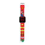 Nintendo Super Mario Printed Strap LED Watch