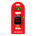 Nintendo Super Mario Printed Strap LED Watch