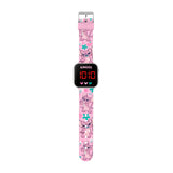 Disney Angel Pink Printed LED Watch