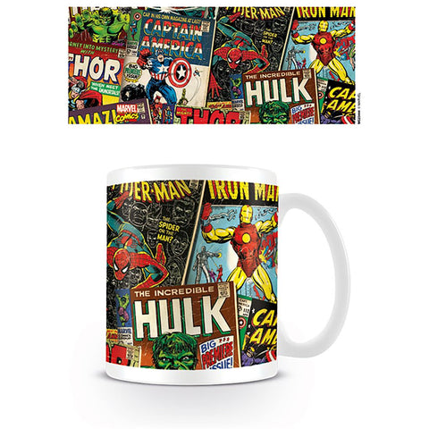 MARVEL RETRO (COVERS) MUG