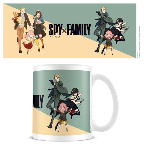 SPY X FAMILY (COOL VS FAMILY) WHITE POD MUG