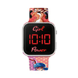 Disney Miraculous Ladybug LED Strap Watch