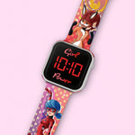 Disney Miraculous Ladybug LED Strap Watch