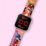 Disney Miraculous Ladybug LED Strap Watch