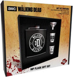 Official AMC The Walking Dead Hip Flask Set