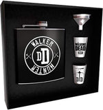 Official AMC The Walking Dead Hip Flask Set