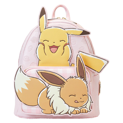 POKÉMON PIKACHU & EEVEE LOUNGEFLY BACKPACK
