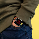 Pokémon Black LED Watch with Printed Character Strap