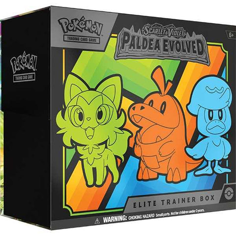 Pokémon TCG: Scarlet & Violet 2 Paldea Evolved Elite Trainer Box ETB