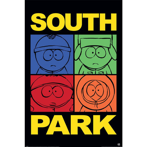 SOUTH PARK (BLOCK COLOUR) MAXI POSTER
