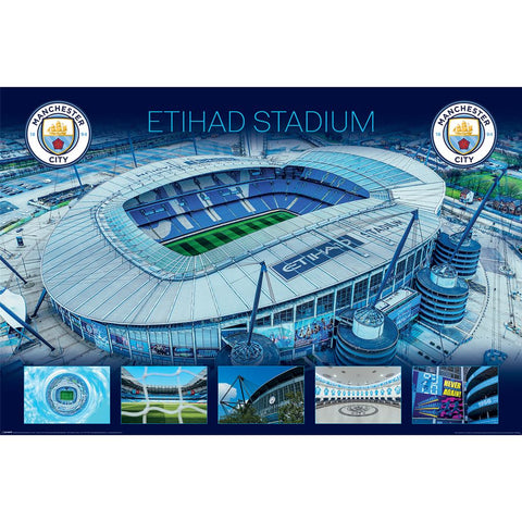 MANCHESTER CITY (ETIHAD) MAXI POSTER