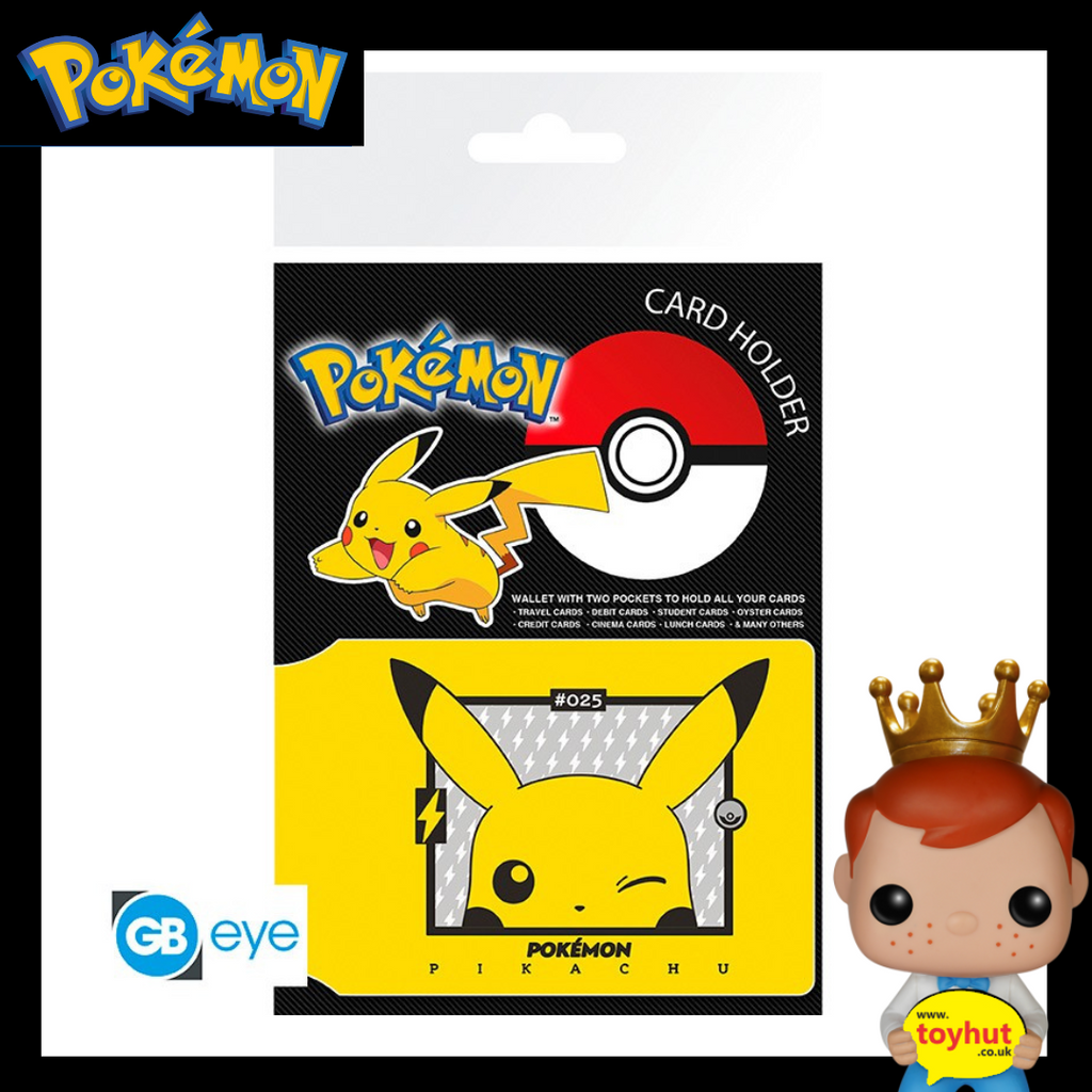 POKEMON - Card Holder - Pikachu 25 Toy Hut POKEMON - Card Holder - Pikachu 25 Toy Hut