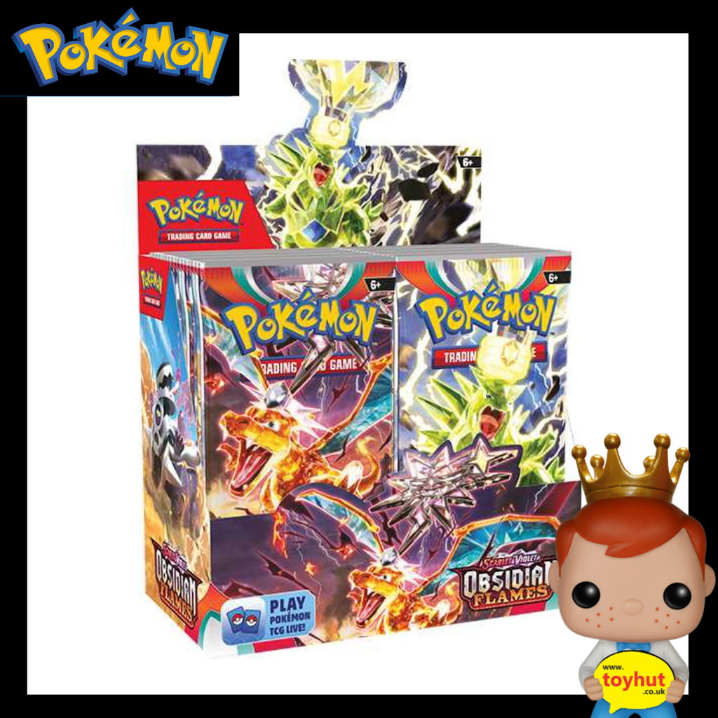 Pokmon Obsidian Flames Booster Box Toy Hut Pokmon Obsidian Flames Booster Box Toy Hut