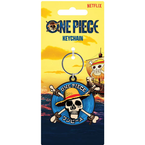ONE PIECE (STRAW HAT CREW) SPINNER KEYCHAIN
