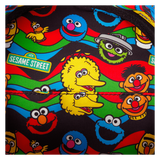 Sesame Street Cookie Monster Plush Cosplay Mini Backpack With Coin Bag