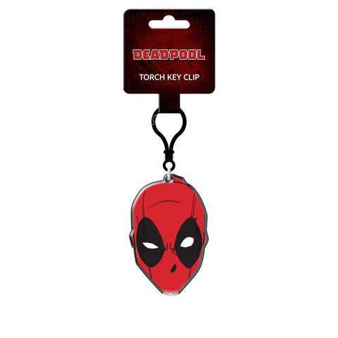 DEADPOOL (FACE) TORCH KEYCLIP