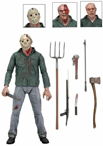 NECA  7" Scale Ultimate Action Figure Friday the 13th Part 3 Jason