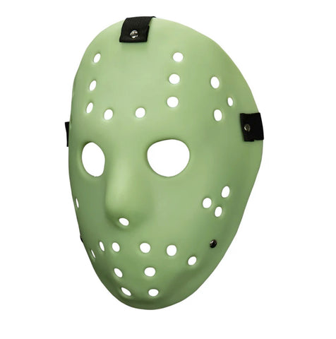 TRICK OR TREAT STUDIOS  Mask Friday 13th Goalie Injection Mask (Glow in the Dark)