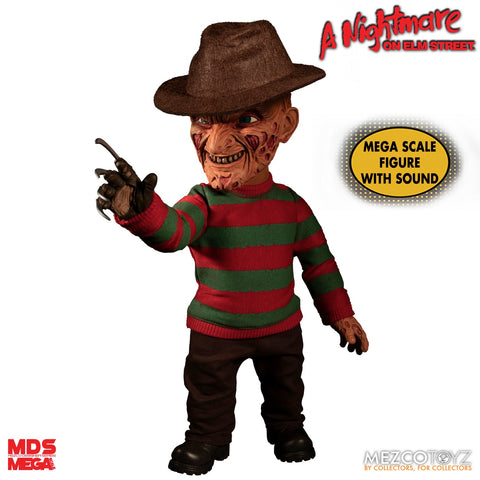 MEZCO 15" Mega Scale with Sound Freddy Krueger
